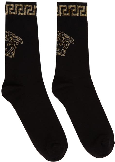 sockshare versace|Versace socks black and gold.